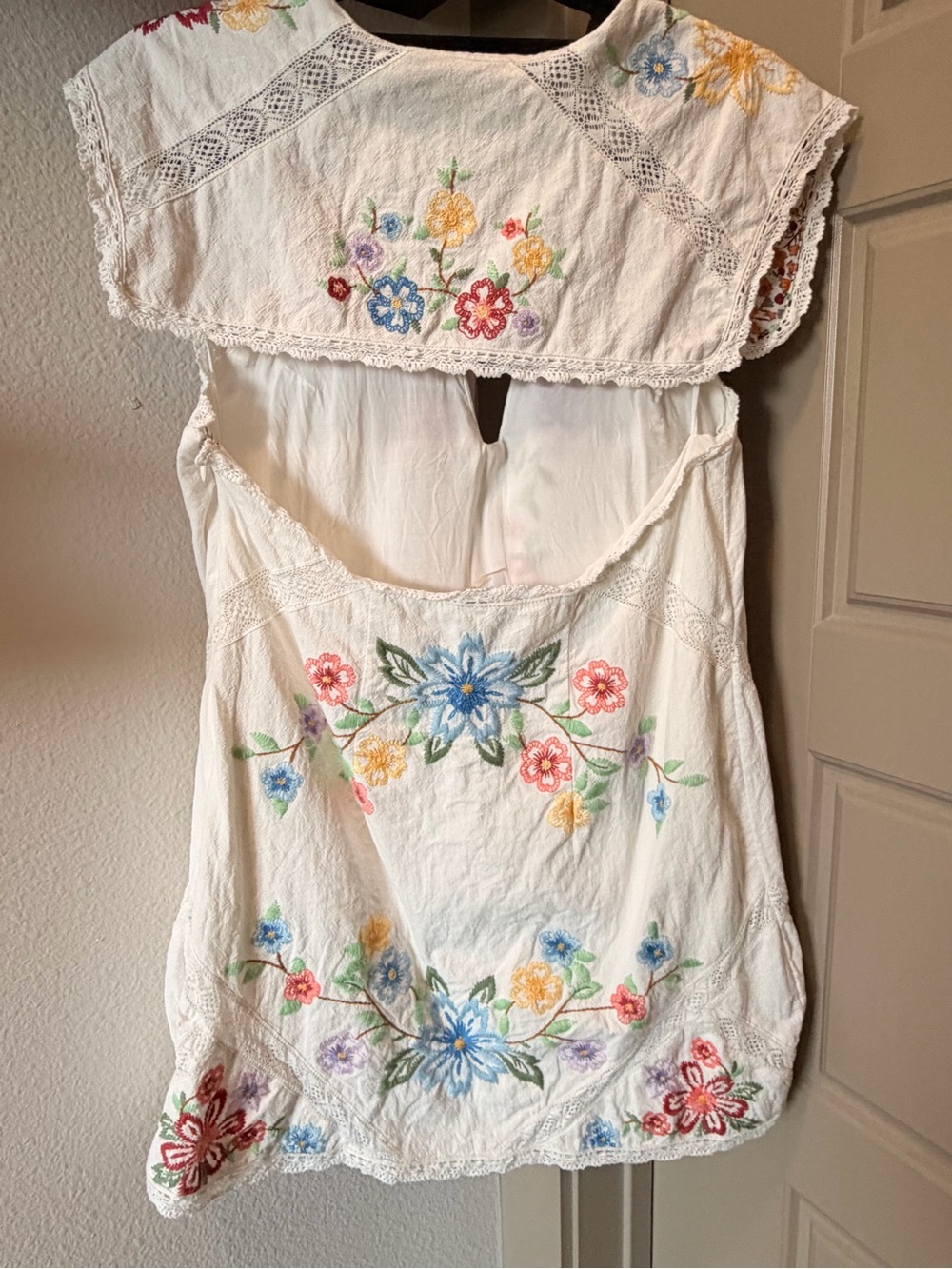 Free People Willow White Embroidered Dress - Picture 6 of 8